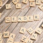 the word gender spelled out in scrabble letters